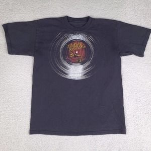 Beats‎ & Rhymes T-Shirt Mens Medium Black Urban Pipeline UP Record LP
